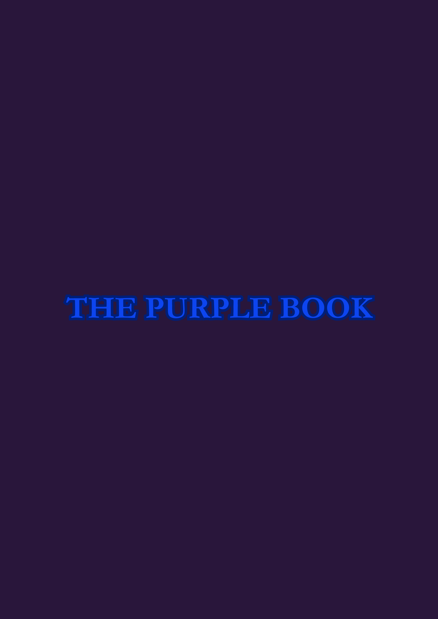 the purple book